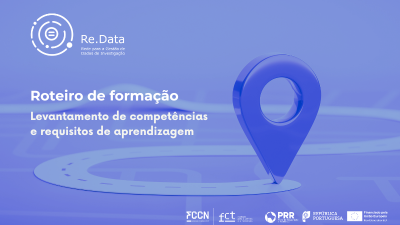 O Roteiro de Formação do consórcio ReData já está disponível!