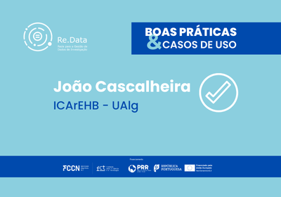 Centro Interdisciplinar de Arqueologia e Evolução de Comportamento Humano (ICArEHB): estratégias de promoção de uma cultura de gestão de dados – diagnóstico, formação e demonstração de relevância