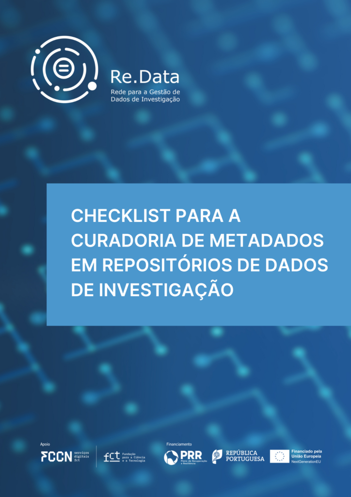 Checklist para a Curadoria de Metadados em Repositórios de dados de Investigação