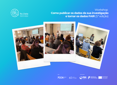  Workshop Re.Data em Coimbra: Dinamismo e Prática para uma Ciência de Dados Aberta