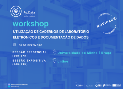 Workshop de Cadernos de Laboratório: sessão expositiva online disponível em paralelo com o workshop presencial
