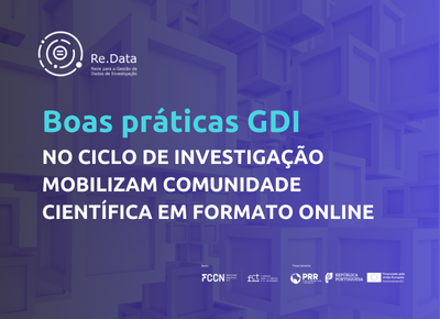 Boas práticas de gestão de dados no ciclo de investigação mobilizam comunidade científica em formato online
