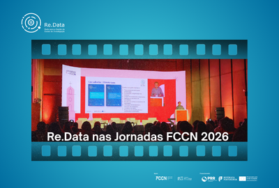Plano de consolidação do ​Re.Data apresentado nas Jornadas FCCN 2026