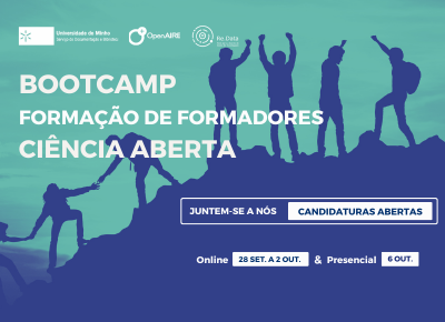 Bootcamp de Formação de Formadores em Ciência Aberta abre candidaturas