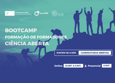 Bootcamp de Formação de Formadores em Ciência Aberta abre candidaturas