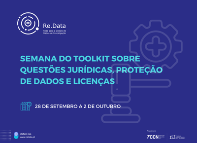 Re.Data dedica semana temática às questões jurídicas na gestão de dados de investigação 